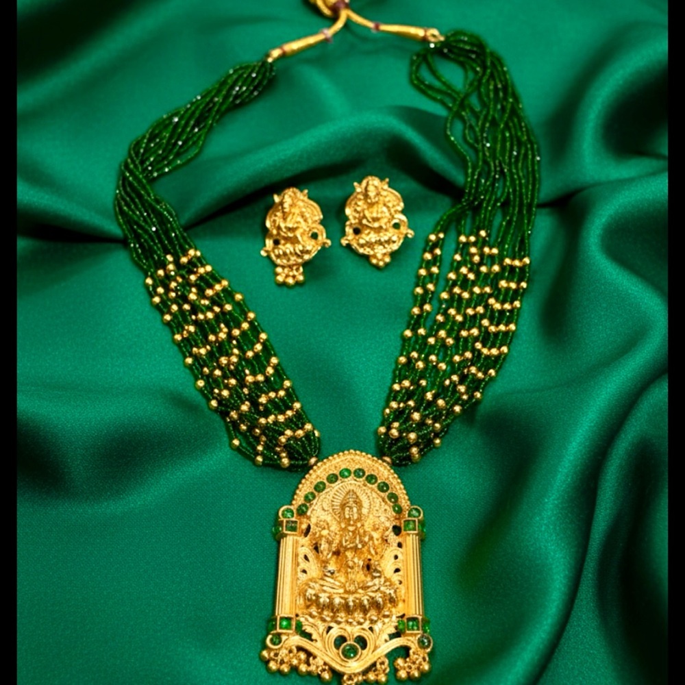 Antique laxhmi  necklace with earrings